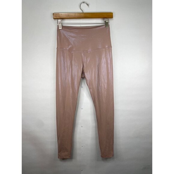 Beyond Yoga Shimmering Pink Leggings - Picture 1 of 6